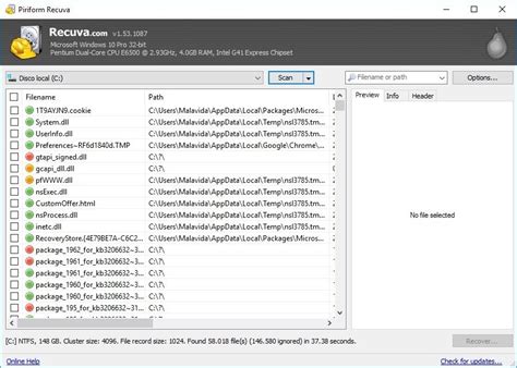 Recuva 1.53 Trial Version Free
