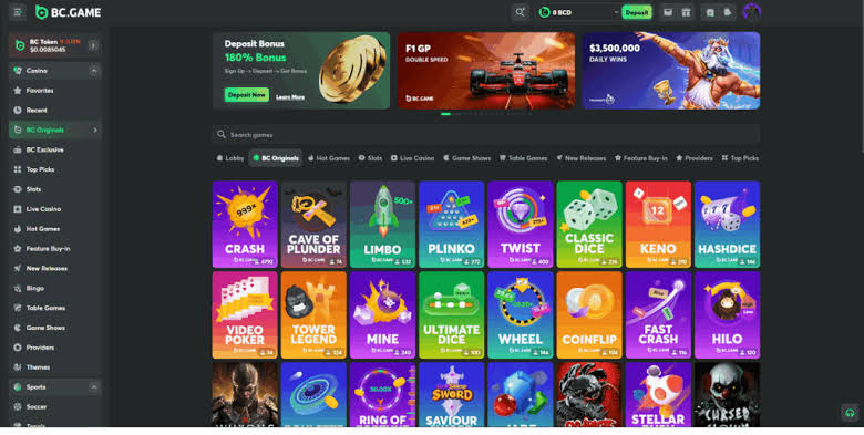 Unlock the Thrills Explore BC.Game Bonuses